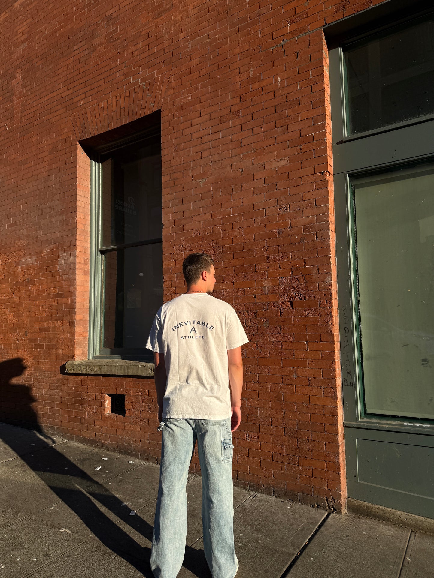 Inevitable Athlete Tee - White