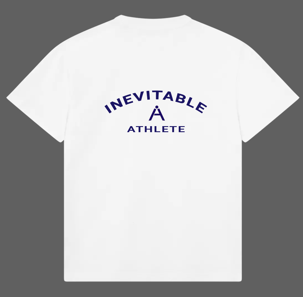 Inevitable Athlete Tee - White