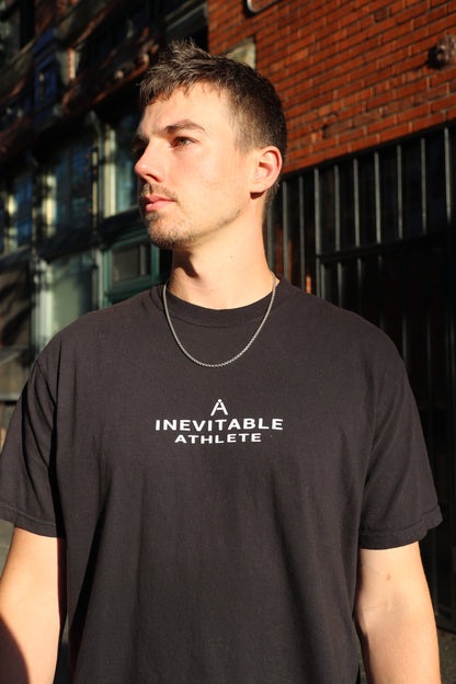 Inevitable Athlete Tee - Black