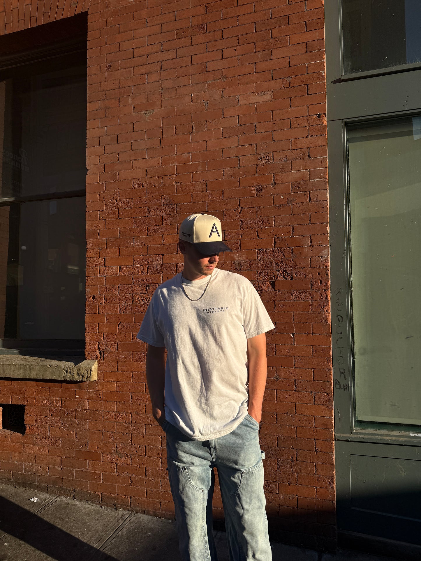 Inevitable Athlete Tee - White
